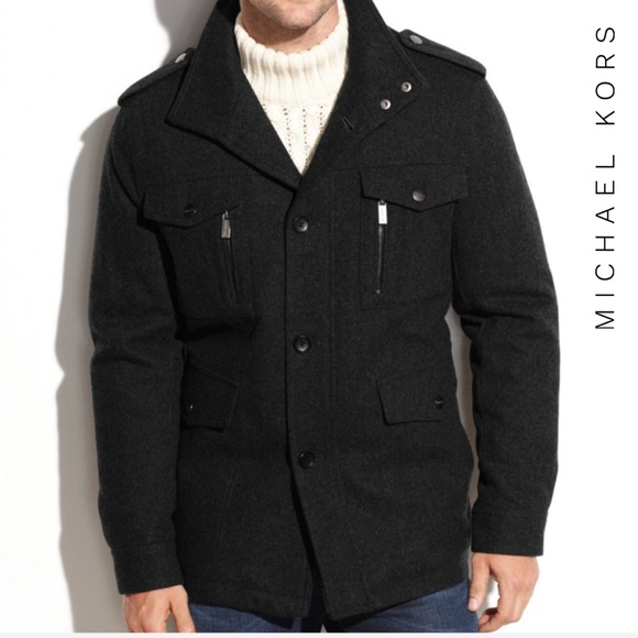 Michael Kors Wool Blend Coat - Picture 1 of 5